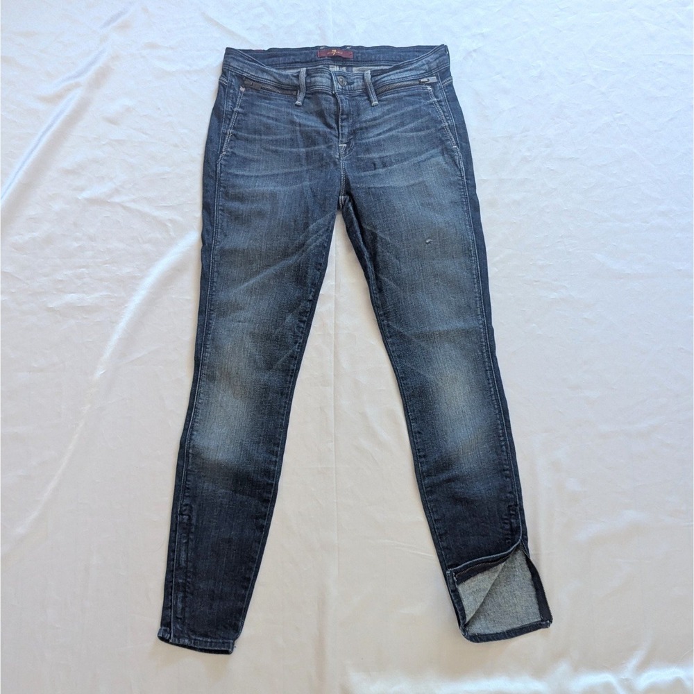 7 For All Mankind Women's Denim Jeans Blue Size 26 Like New